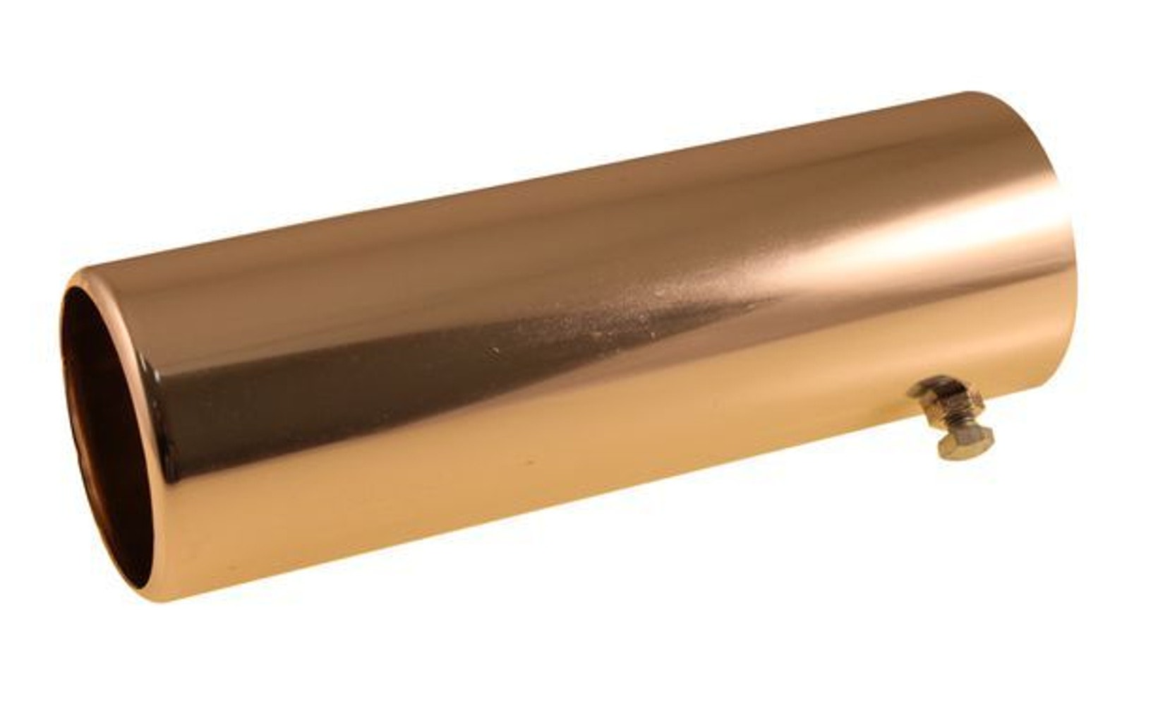 Tuyau d'échappement en laiton chromé 58 mm