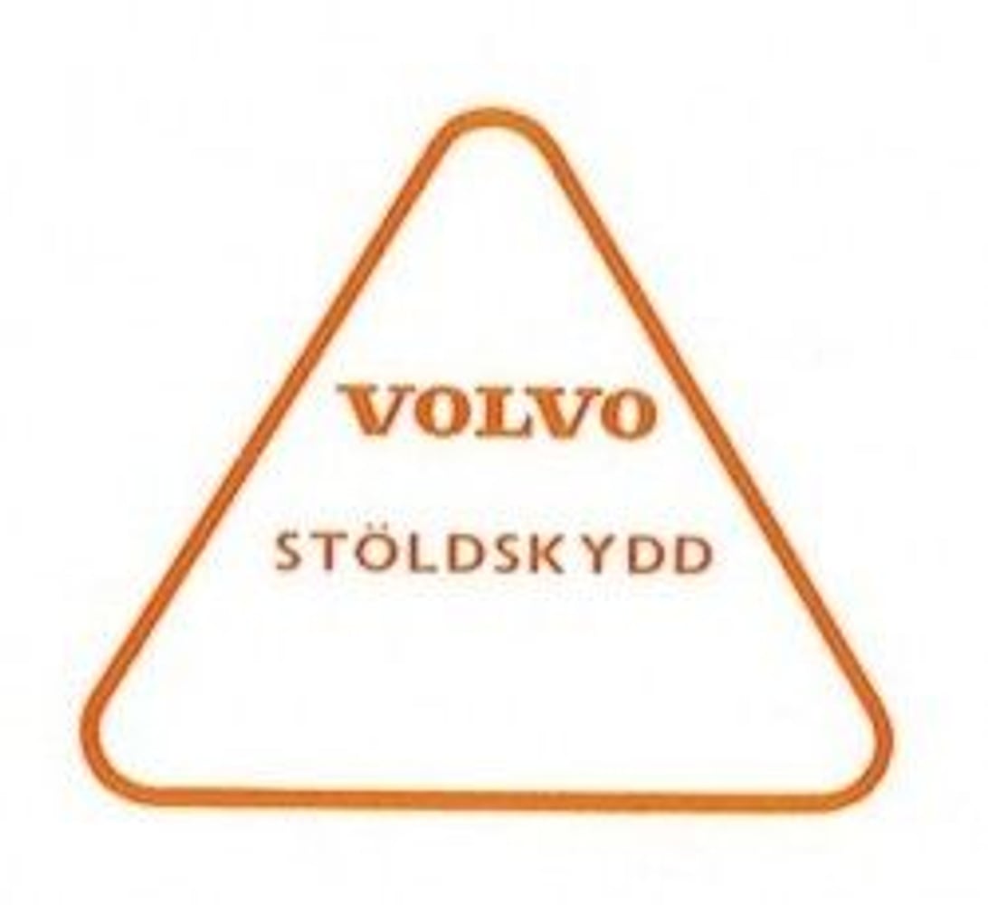 Autocollant antivol — bild 1 av 2