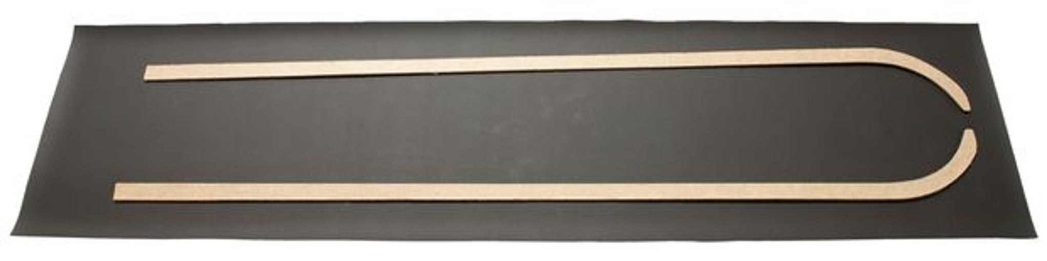 Panneau montant B noir