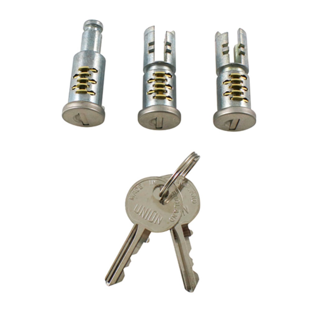 Ensemble de cylindres de serrure pour portes et coffre Volvo Amazon Kombi