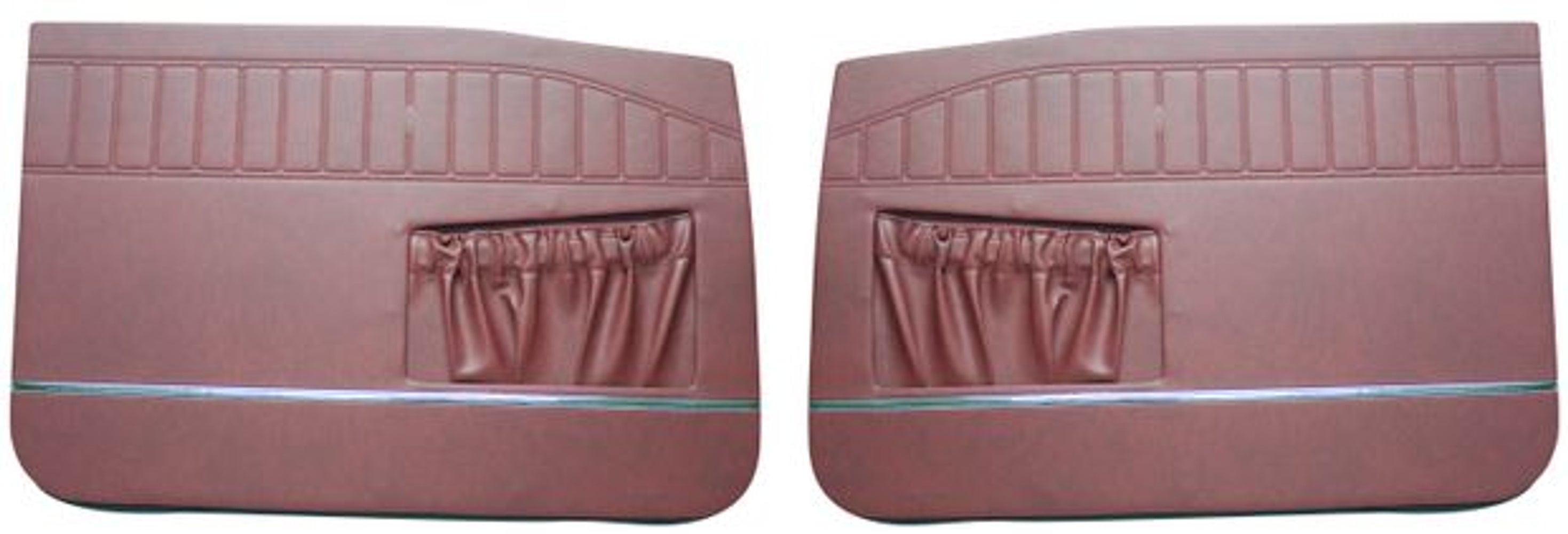 Panneaux de porte avant pour Volvo Amazon 4D, Amazon Kombi 1965, rouges