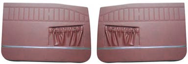 Panneaux de porte avant pour Volvo Amazon 4D, Amazon Kombi 1965, rouges