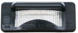 Éclairage de plaque d'immatriculation pour Volvo 145, 245, 264 - 1978 — bild 1 av 2