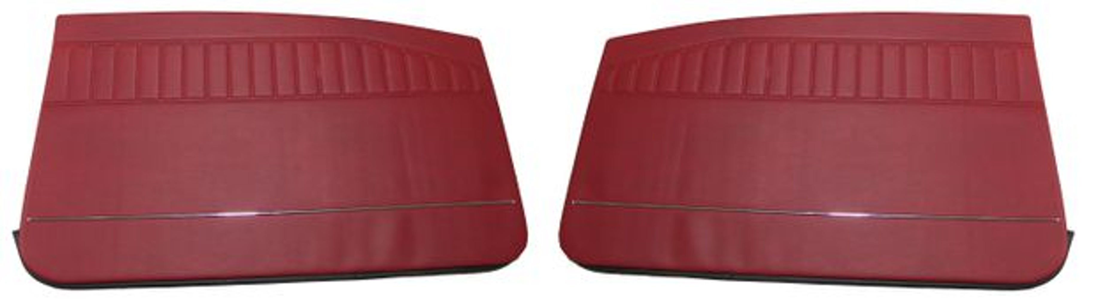 Panneaux de porte rouges pour Volvo Amazon 2D 1970