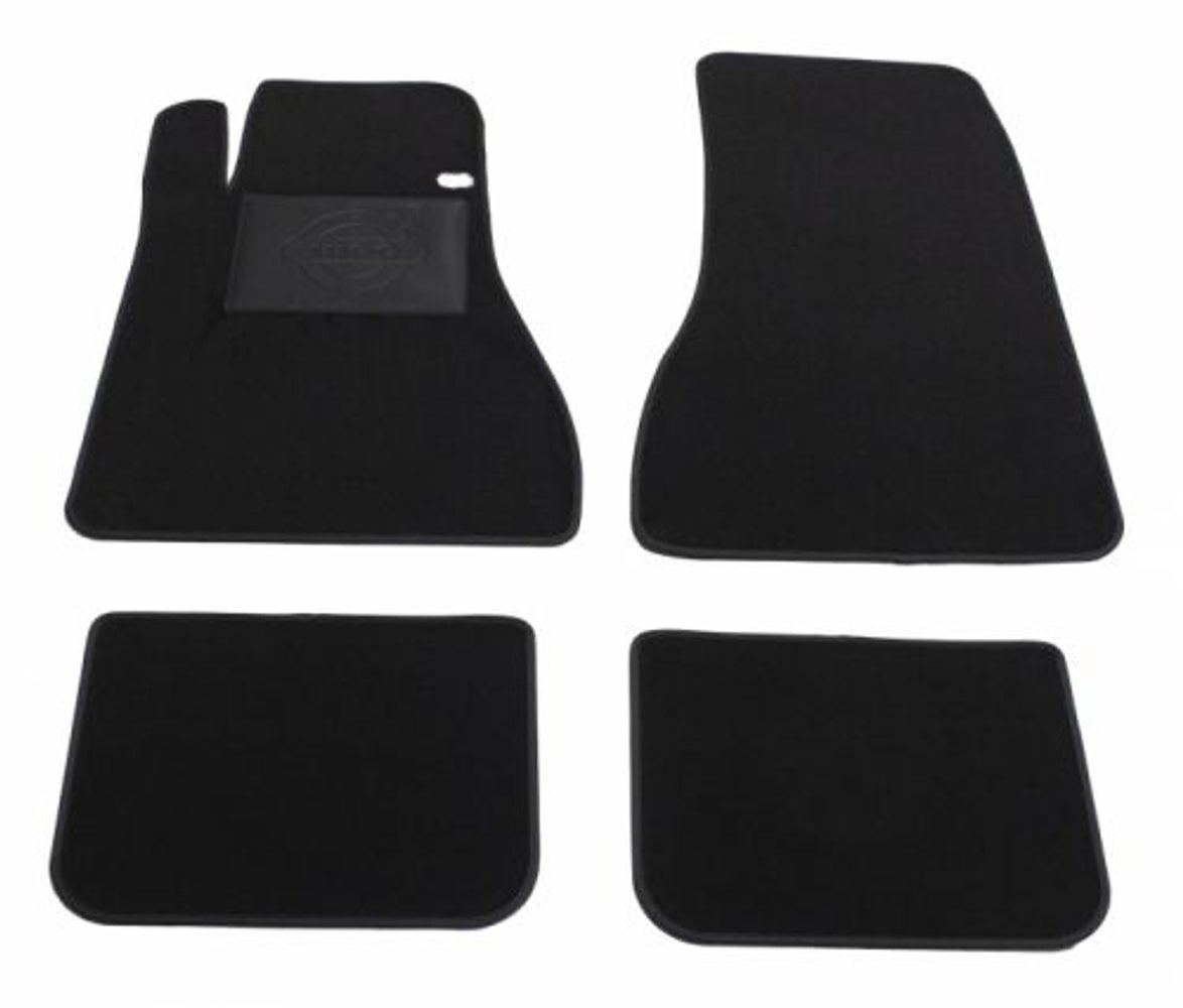 Jeu de tapis accessoire noir