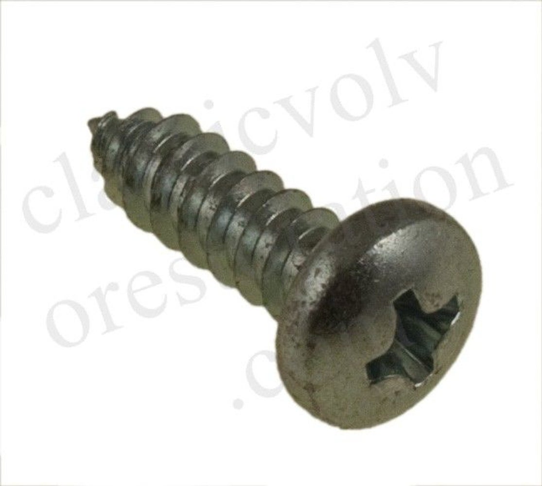 Vis à tête ronde à empreinte cruciforme et extrémité pointue B10X16 pour Volvo 740, 760 — bild 1 av 2