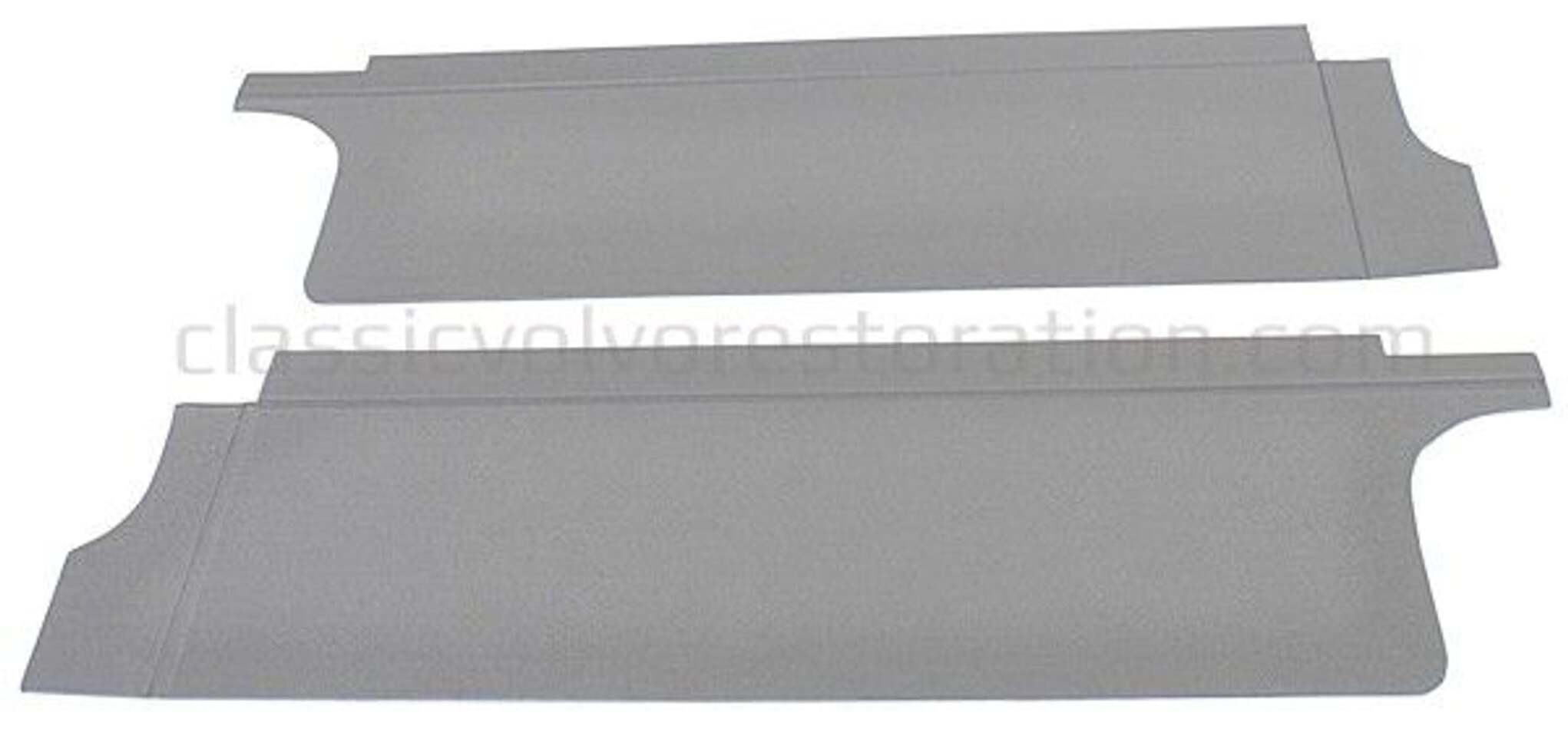 Carton sous siège arrière PV gris