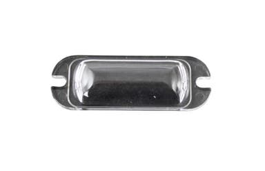 Éclairage de plaque d'immatriculation en verre pour Volvo PV444, PV544 1957-66