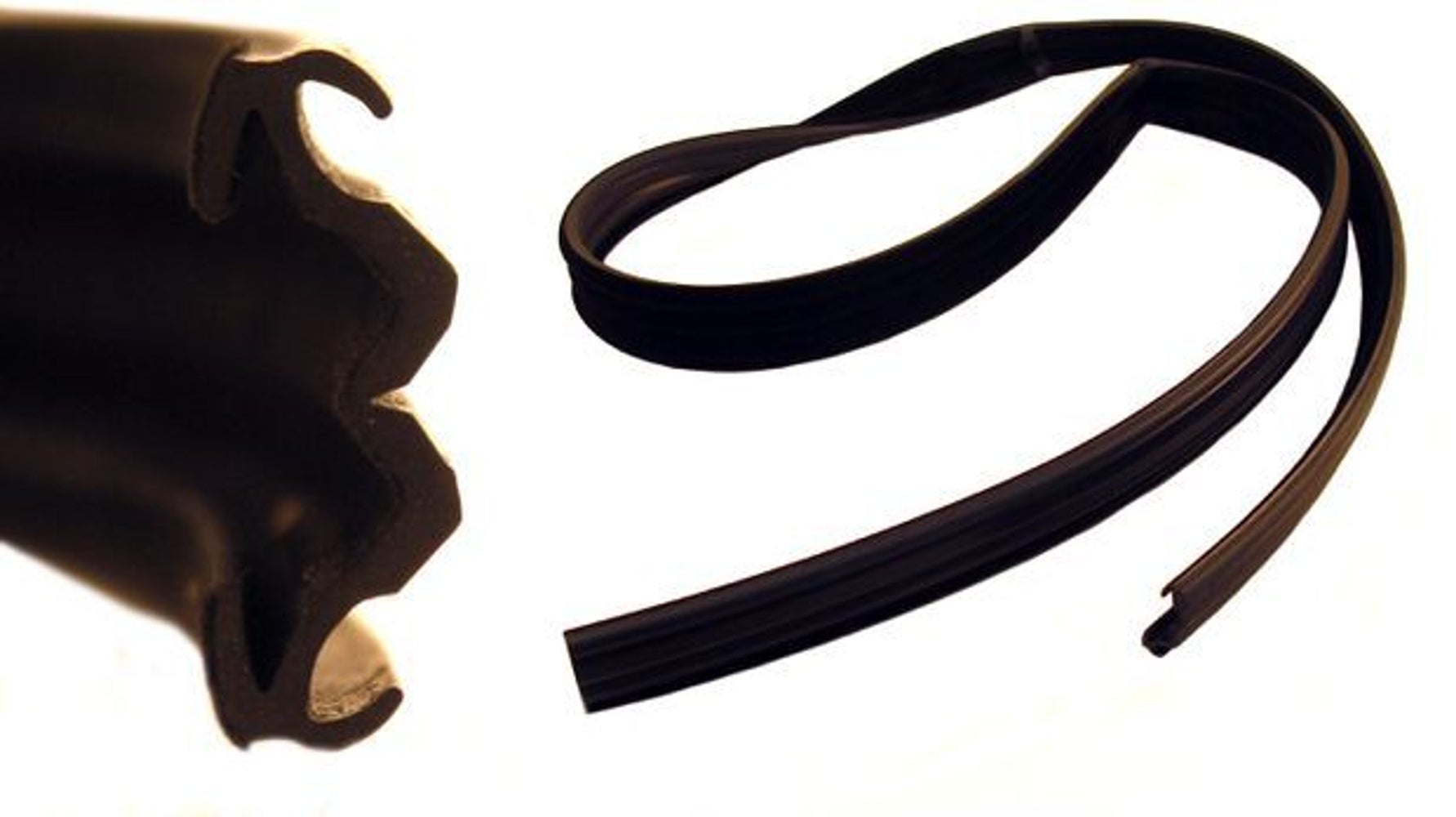 Joint de guidage de vitre de porte avant pour Volvo 240, 244, 245, 260, 262, 265, 740