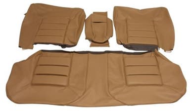 Revêtement de siège arrière pour Volvo 164 beige/marron code 928