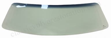 Pare-brise pour Volvo Amazon vert/bleu bord supérieur
