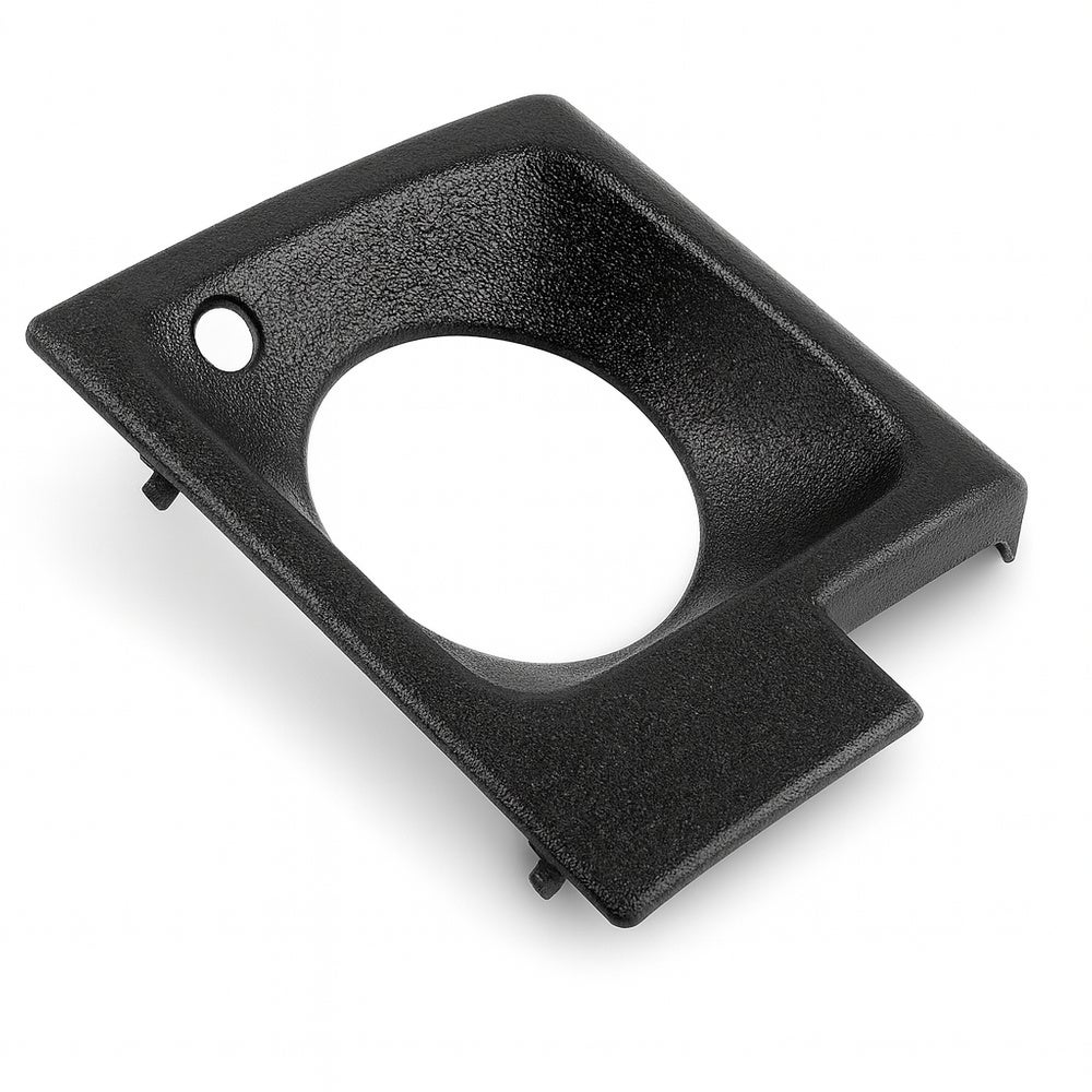 Panneau tableau de bord noir