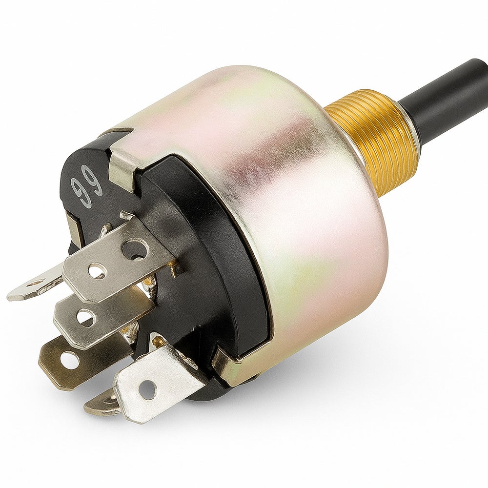 Interrupteur de ventilateur de chauffage/ventilation pour Volvo 240, 245, 260, 262, 265, boîte 4 vitesses, 1983- — bild 2 av 2