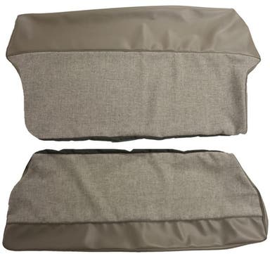 Garniture de siège arrière grise pour Volvo PV544B 1960-61