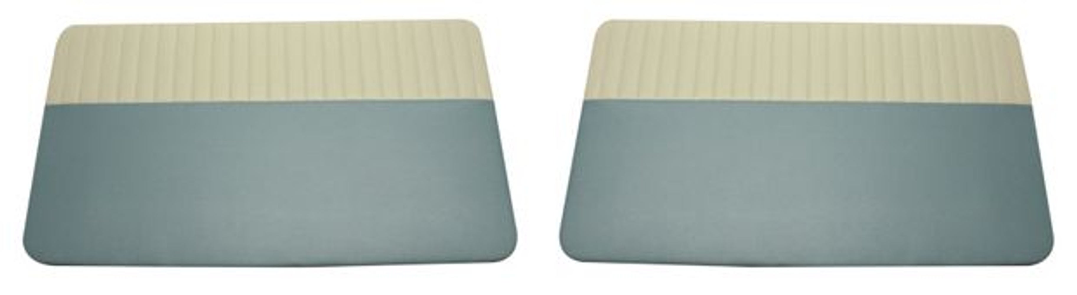Panneaux de porte pour Volvo PV544A 1958-60, bleu/beige US